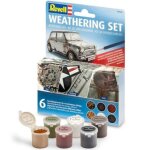 Accessoires maquettes set de vieillisement (6 pigments - revell