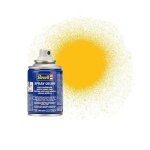 Accessoires maquettes spray color jaune mat - revell