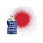 Accessoires maquettes spray color rouge vif satine - revell