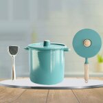 Accessoires de meubles miniatures pour maison de poup�e, pot haut, casserole, ustensiles de cuisine, ...