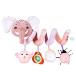 Accessoires mignons en forme de miroir et d'avocat pour poussette, jouets educatifs pr�coces, tour de ...
