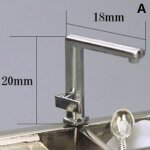 Accessoires miniatures pour maison de poup�e, mini robinet de baignoire, simulation de robinet d'eau, ...