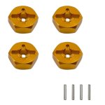 Accessoires de mise a niveau de voiture rc, moyeu de roue de combinaison en m�tal de 7mm a 12mm, adaptateur ...