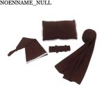 Accessoires de photographie pour nouveau - n�, 4 pi�ces, bandeau � noeud papillon, chapeau � emmailloter, ...