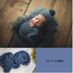 Accessoires de photographie pour nouveau - n, couverture pour bb, emmailloter, mohair doux, rond, ...
