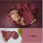 Accessoires de photographie pour nouveau - n, couverture pour bb, emmailloter, mohair doux, rond, ...