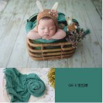Accessoires de photographie pour nouveau - n, couverture pour bb, emmailloter, mohair doux, rond, ...