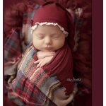 Accessoires de photographie pour nouveau - ns, ensemble de chapeaux envelopps pour bbs garons et ...