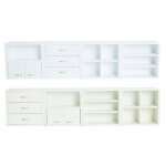 Accessoires de poupe en bouleau, armoire crative, cadeau pour enfants