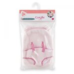 Mes accessoires poupons corolle bb30 sac a dos porte poupon peluche rose