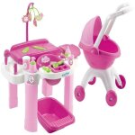 Accessoires poupon - nursery superpack 2 en 1 - 14 pices