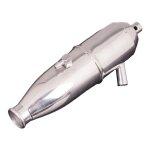 Accessoires de silencieux d'echappement de rechange pour hsp 1 / 10 / 94101 / 94102 rc, mise a jour de ...