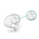 Accessoires de tire - lait portable, boucle de rglage du soutien - gorge, diaphragme en silicone, bol ...