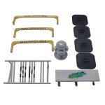 Accessoires de vlo a doigts en alliage, scooter a doigts, ensemble de skateboard, chaussures deux mini ...