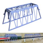 Accessoire de voie de train, modèle de réseau de pont, accessoires de scénario de rail pour maison de ... Accessoire de voie de train, modèle de réseau de pont, accessoires de scénario de rail pour maison de ...