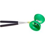 Acrobat - ensemble 105 diabolo en caoutchouc vert foncé + bâtons en aluminium Acrobat - ensemble 105 diabolo en caoutchouc vert foncé + bâtons en aluminium