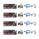 Adaptateur de c�ble d'alimentation usb, carte pcie riser, 15 broches a 6 broches, usb 3. 0, pci express ...