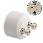 Adaptateur gu10 (prise femelle) a mr16 (prise mle), base d'ampoule halogne, convertisseur de lampe, ...