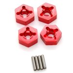 Adaptateur hexagonal de moyeu de roue de combinaison en mtal de 12mm, accessoires de pices de mise ...