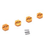 Adaptateur de montage pour buggy wltoys 1 / 10 rc, moyeu hexagonal de roue en m�tal de 12mm avec 4 broches, ...