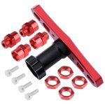 Adaptateur moyeu hexagonal de roue 17mm, conversion d'extension compens�e pour voitures rc camions buggy ...