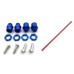Adaptateur moyeu hexagonal pour roue d'extension hsp 1 / 10 rc, 12mm, tour 17mm, avec arbre d'entra�nement ...