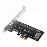 Adaptateur pci - e 3. 0x4 a m. 2 ngff, convertisseur de fente de cl� m et support a profil bas pour carte ...