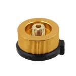 Adaptateur de po�le de camping en alliage d'aluminium, convertisseur de gaz butane de pique - nique, ...