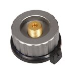 Adaptateur de pole a gaz de camping en plein air, connecteur de convertisseur de four de type fendu, ...