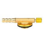 Adaptateur de po�le a gaz de camping en plein air, interrupteur universel a double t�te, connecteur de ...