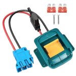 Adaptateur power wheel pour batterie 18 v avec connecteur de faisceau de cables et fusible pour peg - ... Adaptateur power wheel pour batterie 18 v avec connecteur de faisceau de cables et fusible pour peg - ...