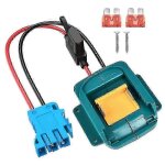Adaptateur power wheel pour batterie makita 18 v lxt avec connecteur de faisceau de cbles et fusible ...
