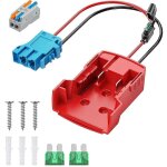 Adaptateur power wheel pour batterie, adaptateur de batterie peg - perego avec connecteur de faisceau ...