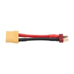 Adaptateur prise t vers xt90 femelle, adaptateur de connecteur t mâle vers xt90 femelle avec câble 12awg ... Adaptateur prise t vers xt90 femelle, adaptateur de connecteur t mâle vers xt90 femelle avec câble 12awg ...