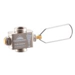 Adaptateur de recharge pour cuisinire a gaz en alliage d'aluminium, brleur de gaz, convertisseur de ...