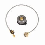 Adaptateur de recharge de propane, po�le a gaz d'ext�rieur, r�chaud de camping, cylindre plat, r�servoir ...