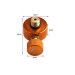 Adaptateur de r�chaud de camping en plein air, connecteur de four de type fendu, cartouche adaptateur ...