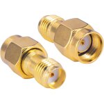 Adaptateur sma femelle vers rp - sma mle pour antenne wifi, lunettes, fpv drone, signal booster - connecteur ...