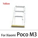 Adaptateur de tlphone portable pour xiaomi poco m3, 5 pices / lot, nouveau support de fente de carte ...
