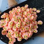 Additifs pour pte polymre visqueuse, fournitures de fruits, oeufs d'animaux mignons, garniture en tranches ...
