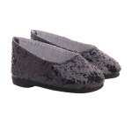 Adorables chaussures plates a paillettes pour poupée américaine de 18 pouces, 1 paire, accessoires de ... Adorables chaussures plates a paillettes pour poupée américaine de 18 pouces, 1 paire, accessoires de ...