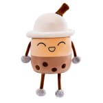 Adorable coussin bubble tea ¿ peluche douce pour la d�coration int�rieure, les cadeaux et la d�tente ...