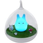Adorable veilleuse totoro ¿ capteur tactile rechargeable, intensité variable, sans danger pour les enfants, ... Adorable veilleuse totoro ¿ capteur tactile rechargeable, intensité variable, sans danger pour les enfants, ...