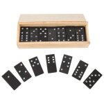 Ages 28 pi�ces / ensemble en bois domino jeux de soci�t� domino jouets voyage dr�le table jeu enfant ...