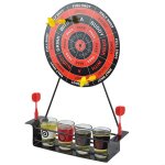 Ages mini jeu � boire jeu de fl�chettes jeux de f�te jeu de barre de roulette avec 4 tasses en verre ...