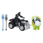 Agent venom avec son quad d'attaque - spider - man : web warriors - hasbro 1468