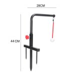 Aide a l'entranement au swing et la frappe de golf - accessoires pure path trainer noir