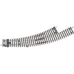 Aiguillage courbe a gauche bwl - r3 ho - piko h0