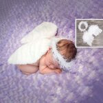 Ailes d'ange pour bb avec bandeau, accessoires de prise de vue photo pour nouveau - n, ensemble d'accessoir ...