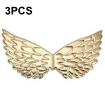 Ailes de costume d'elfe pour enfants - 3 pcs accessoires d'habillage colorés par l'or Ailes de costume d'elfe pour enfants - 3 pcs accessoires d'habillage colorés par l'or